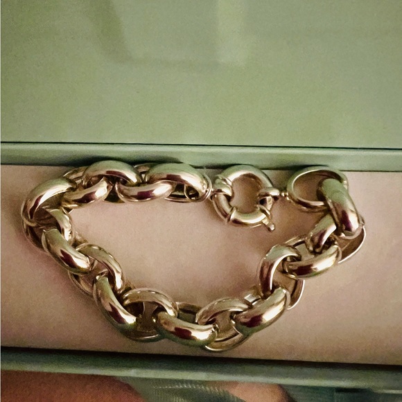 Lola & Company Rolo Large Silver Bracelet 13MM - Picture 8 of 8